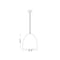 Z-Lite Z Studio Dome Pendant 1 Light Pendant, Matte Black 6012P9-SBK - alternate 8